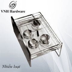 Giá bát xoong nồi Vinahardware, nan vuông bề mặt điện hóa, dùng cho cánh kéo - VNH02060E