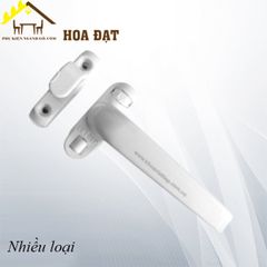 Chốt cửa tay gạt, hợp kim màu trắng sữa - KT10270