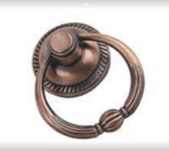 Núm tủ tròn màu nâu Vinahardware - HD0095N