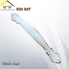 Tay nắm tủ hợp kim Vinahardware, màu trắng - HD11T128