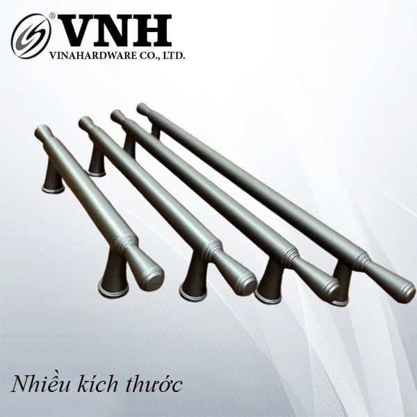 Tay nắm cửa đi Vinahardware, màu nâu bạc - HD0021N128