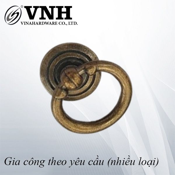 Núm tay nắm tủ khoen tròn-HD0228Y