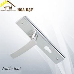 Khóa tay gạt inox Vinahardware, màu kẽm trắng-KTG20005