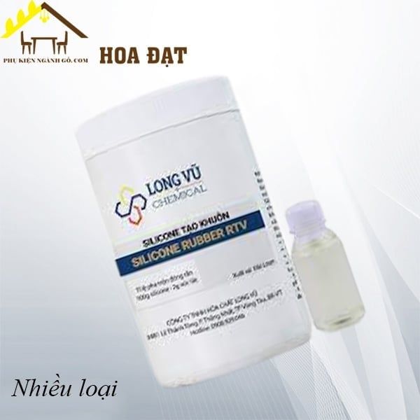 Silicon lỏng mền đổ khuôn loại trắng trong Vinahardware-SILICON01 (Kg)