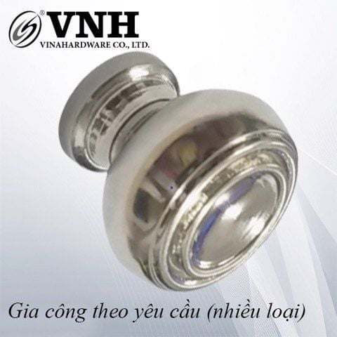 Núm tủ Vinahardware màu nikel phi 30mm cao 29mm HD2005N-HD2005N
