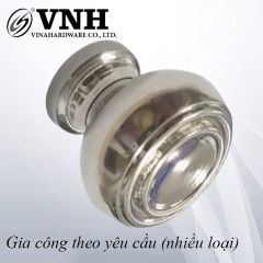 Núm tủ Vinahardware màu nikel phi 30mm cao 29mm HD2005N-HD2005N