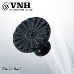 Núm tủ hoa văn màu đen - HD0426-HD0426