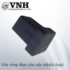 Nút nhựa chân bàn vuông Vinahardware,màu đen-PB40B-Kg