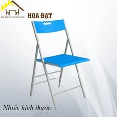 Ghế gấp Vinahardware, sơn tĩnh điện xám - VNH430490