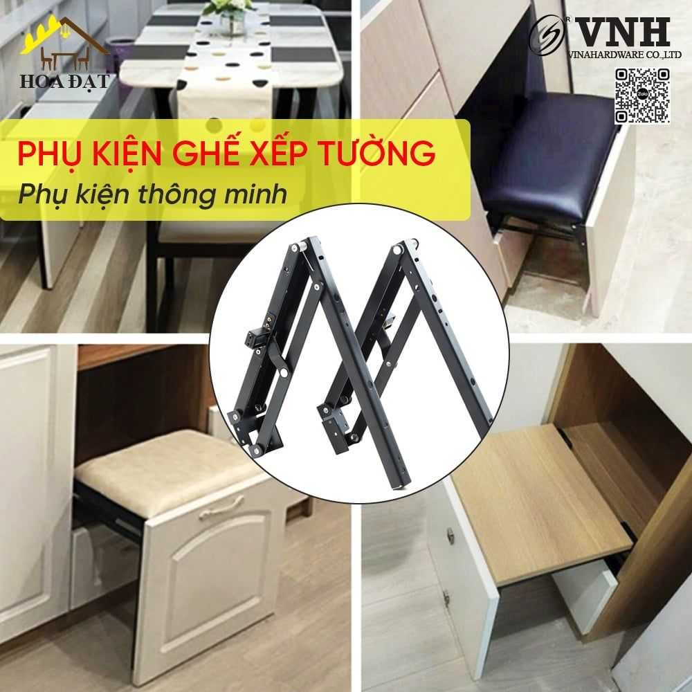 Phụ kiện ghế xếp tường Vinahardware - P73780
