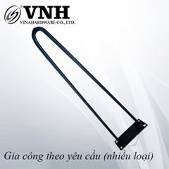 Chân sắt hai nan Vinahardware, phi 8, hàng phôi - VNH2208358P