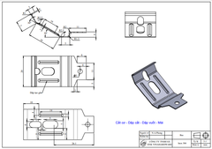 Pat (bas) móc 25x60x0.5mm, inox 304 - VNH256005