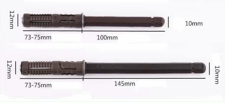 Pat ( bas) âm đỡ kệ Vinahardware phi 10x100mm VNH USS903Z100-USS903Z100