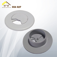 Nắp luồn dây điện màu xám Vinahardware WP35X
