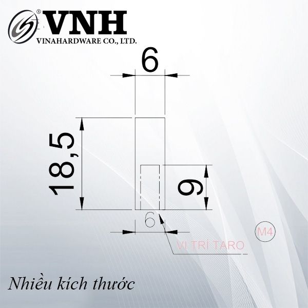 Ống rút hàn khung bàn ghế Vinahardware-TRM613Z - HDFA558