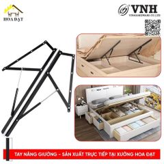 Bộ phụ kiện tay nâng mặt giường Vinahardware LB832D1500