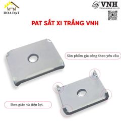 Pat ( Bas) sắt xi trắng Vinahardware kích thước 18x14 - VNH292365003