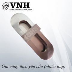 Tay nắm âm tủ Vinahardware loại 96mm, inox 201-HD22192C96