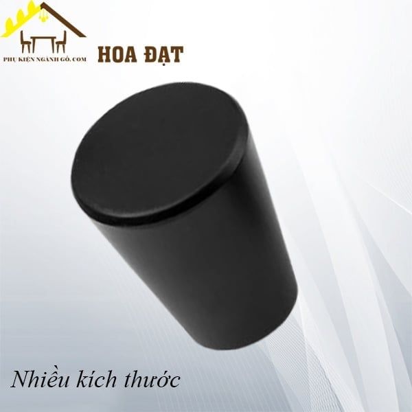 Núm tay nắm màu đen Vinahardware - HD2010B25