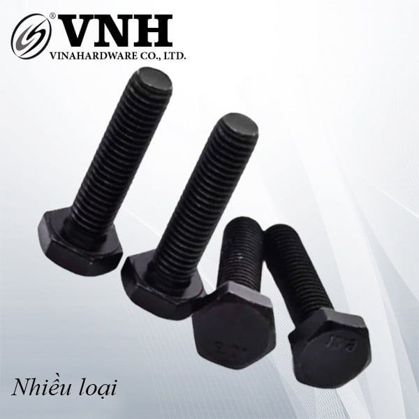 Bulong lục giác ngoài M10 Vinahardware, màu đen - BHO1050B