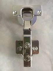 Bản lề Vinahardware cup 40 giảm chấn, đế cố định-H0048A