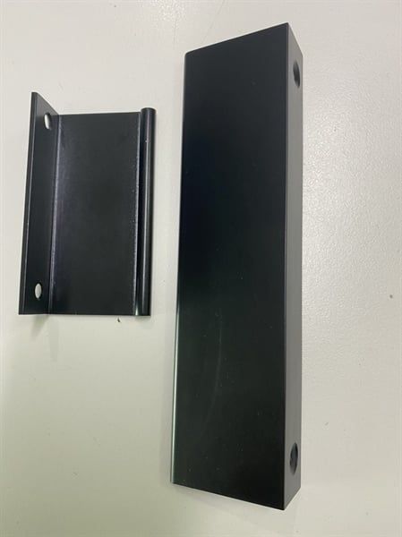 Tay nắm nhôm hình L Vinahardware, sơn đen - HD5776B