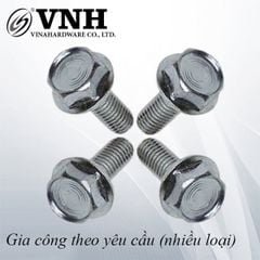 Bulong đầu bông Vinahardware loại M6, màu trắng - BHO630Z1