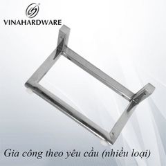 Chân inox cho ghế sofa Vinahardware kích thước 250x150x100mm - VNH251510