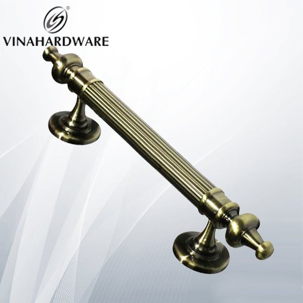 Tay nắm cửa màu đồng Vinahardware loại 270mm - HD0308