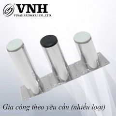 Chân ghế sofa phi 38mm, inox 201 - VNH38D125