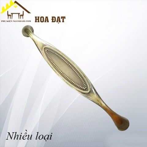Tay nắm cửa tủ Vinahardware dài 128mm màu rêu HD0113D128-HD0113D128