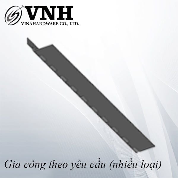 Bản lề lá piano không lỗ bản 50mm, dày 1mm, hàng phôi Vinahardware