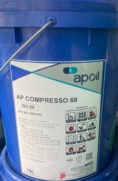 Dầu máy nén khí 68 Compresso - DMNKC68AP