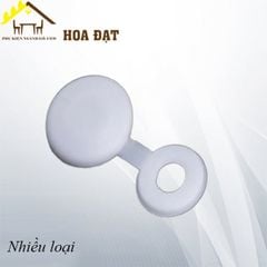 Nút che đầu vít Vinahardware, màu trắng - NCDV08T
