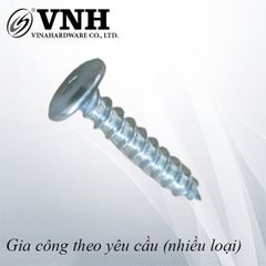 Vít gỗ lục giác chìm Vinahardware loại M6, M7, màu trắng - VGLGC735W