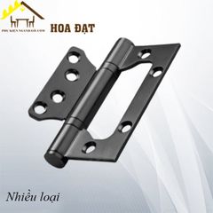 Bản lề lá âm dương Vinahardware, màu đen - HHL100B