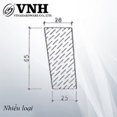 Ống côn D28-D25 dài 65mm, dày 1.1mm, hàng phôi - VNH282565-VNH282565