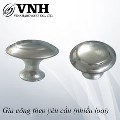 Núm tủ nhôm bọc inox 201, thân rỗng, hàng nhẹ - HD2224N