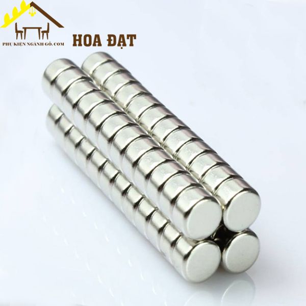 Nam châm trắng Vinahardware dày 6, phi 15mm MAG615-MAG615