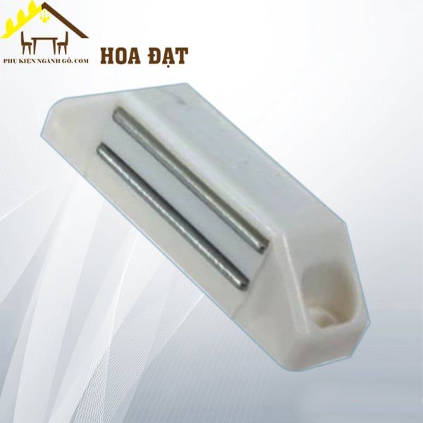 Nam châm cửa lớn trắng Vinahardware M394N15-M394N15