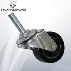 Bánh xe Vinahardware phi 40mm ty ren 8x25mm- CT40825-CT40825
