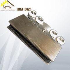 Bánh xe cửa lùa loại vuông Vinahardware, Inox 304- CT4363-CT4363
