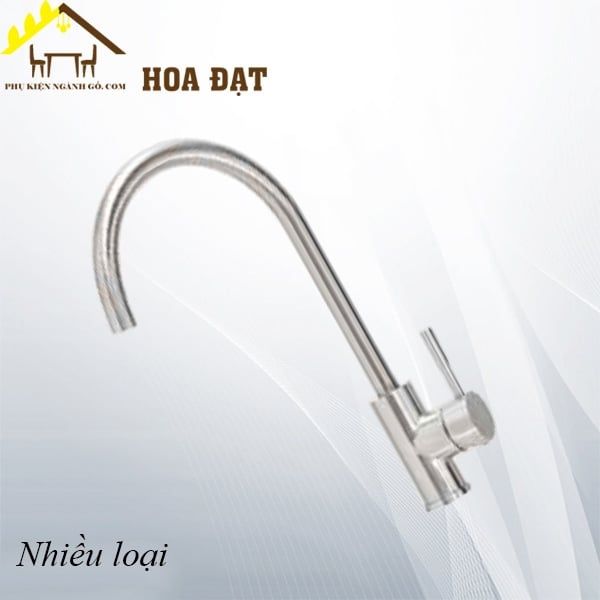 Vòi nước viền cắt vát kim cương Vinahardware, inox 304 - VNH016M