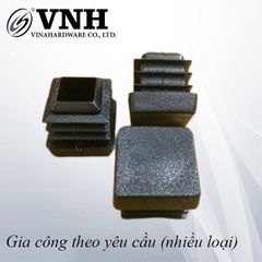 Nút nhựa vuông, màu đen - PB2007 - HDFA146