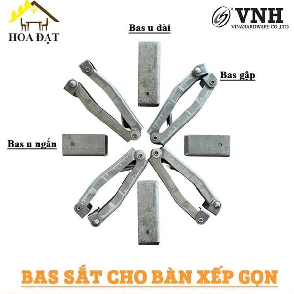 Pat SẮT gấp cho bàn xếp gọn Vinahardware - Phụ kiện gấp gọn VINA028457