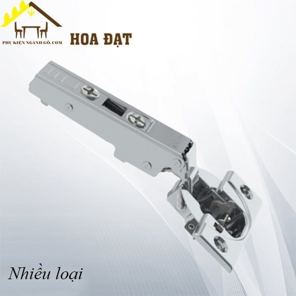 Bản lề clip top 107 độ Vinahardware, giảm chấn - H107ABL