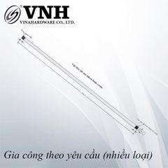 Chốt sắt Vinahardware loại 296x6mm, xi niken - VNH2966NK