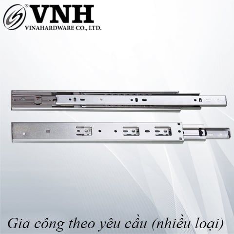 Ray bi giảm chấn 3 tầng Vinahardware, bản 45mm, dài 500mm DTC SBS0345500Z30