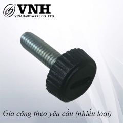 Chỉnh chân bàn bulong Vinahardware inox 304, đế tròn 7x15mm-TA617BI
