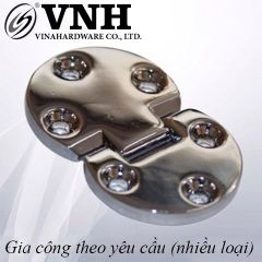 Bản lề âm số 8 loại nhỏ Vinahardware kích thước 30*48mm H146N1-H146N1